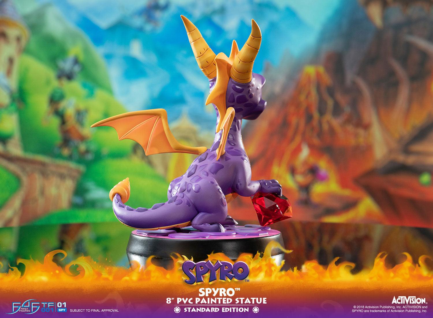Spyro Standard Edition PVC Statue - base detail