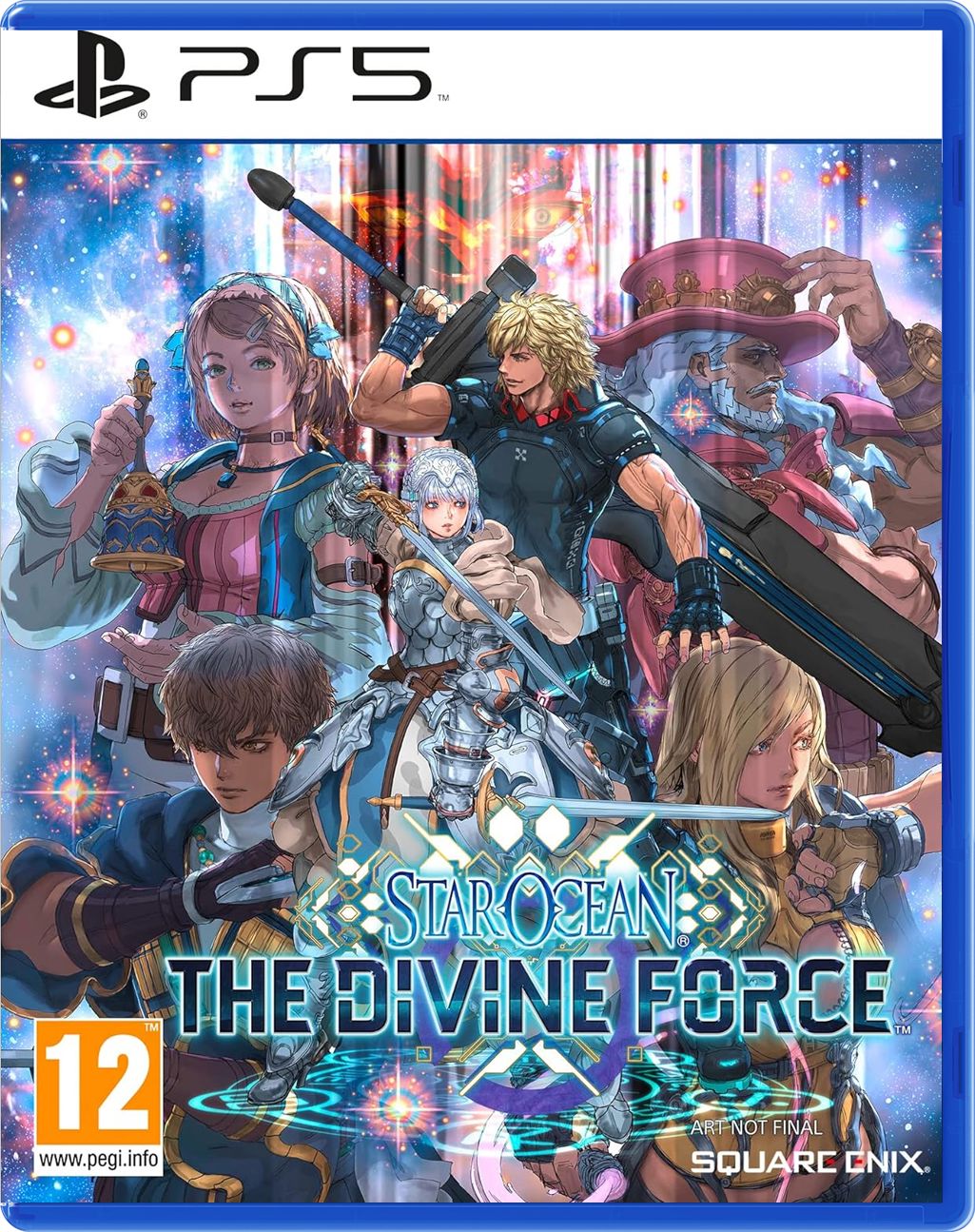 Star Ocean The Divine Force PS5 box (The Game Collection UK)