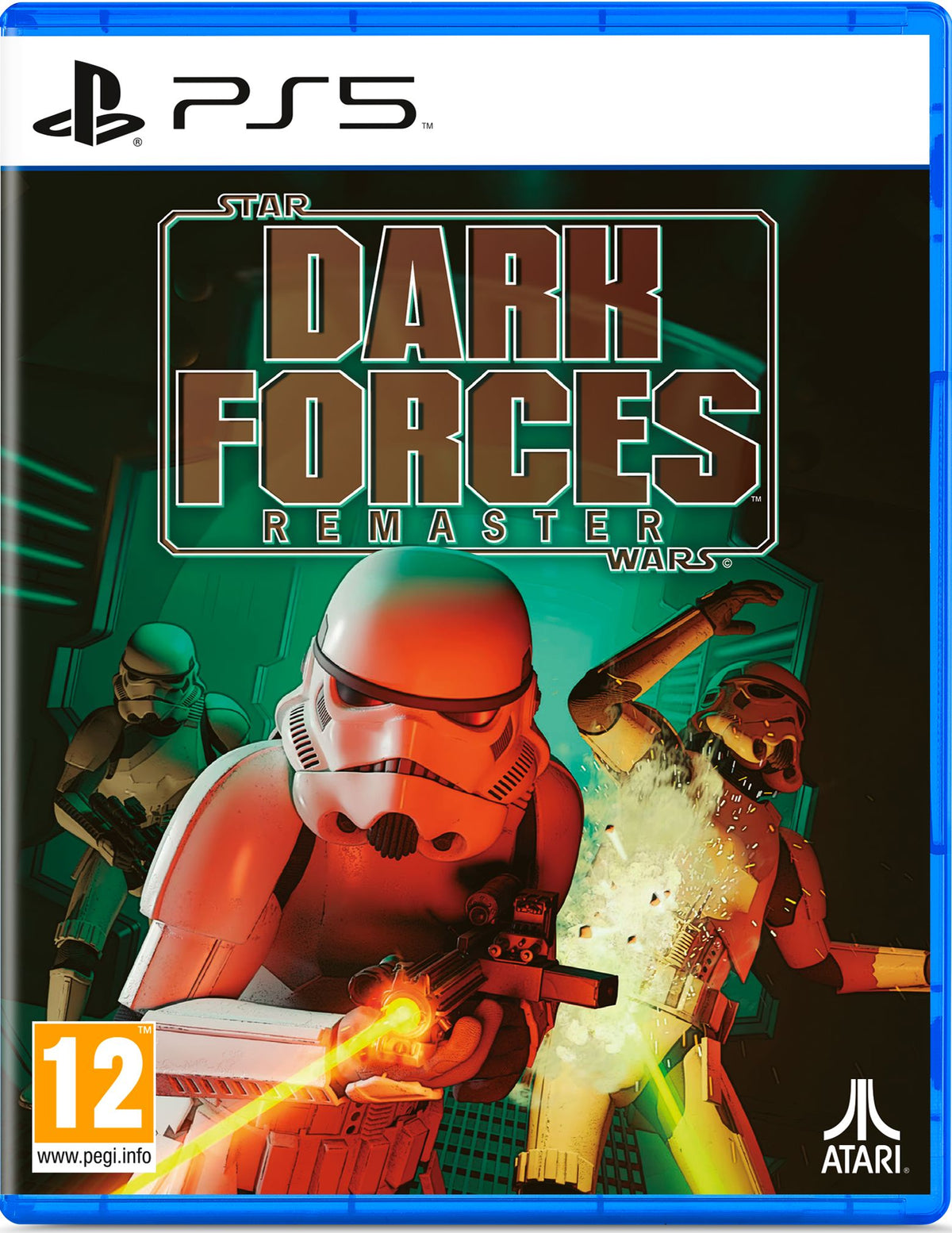 Star Wars: Dark Forces Remaster PS5 box (The Game Collection UK)