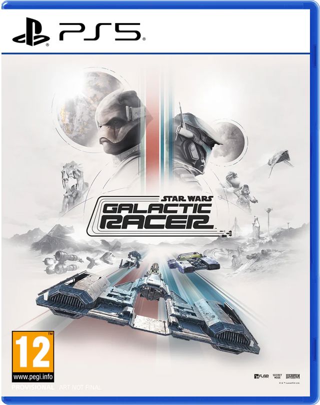 Star Wars: Galactic Racer PS5 box (The Game Collection UK)