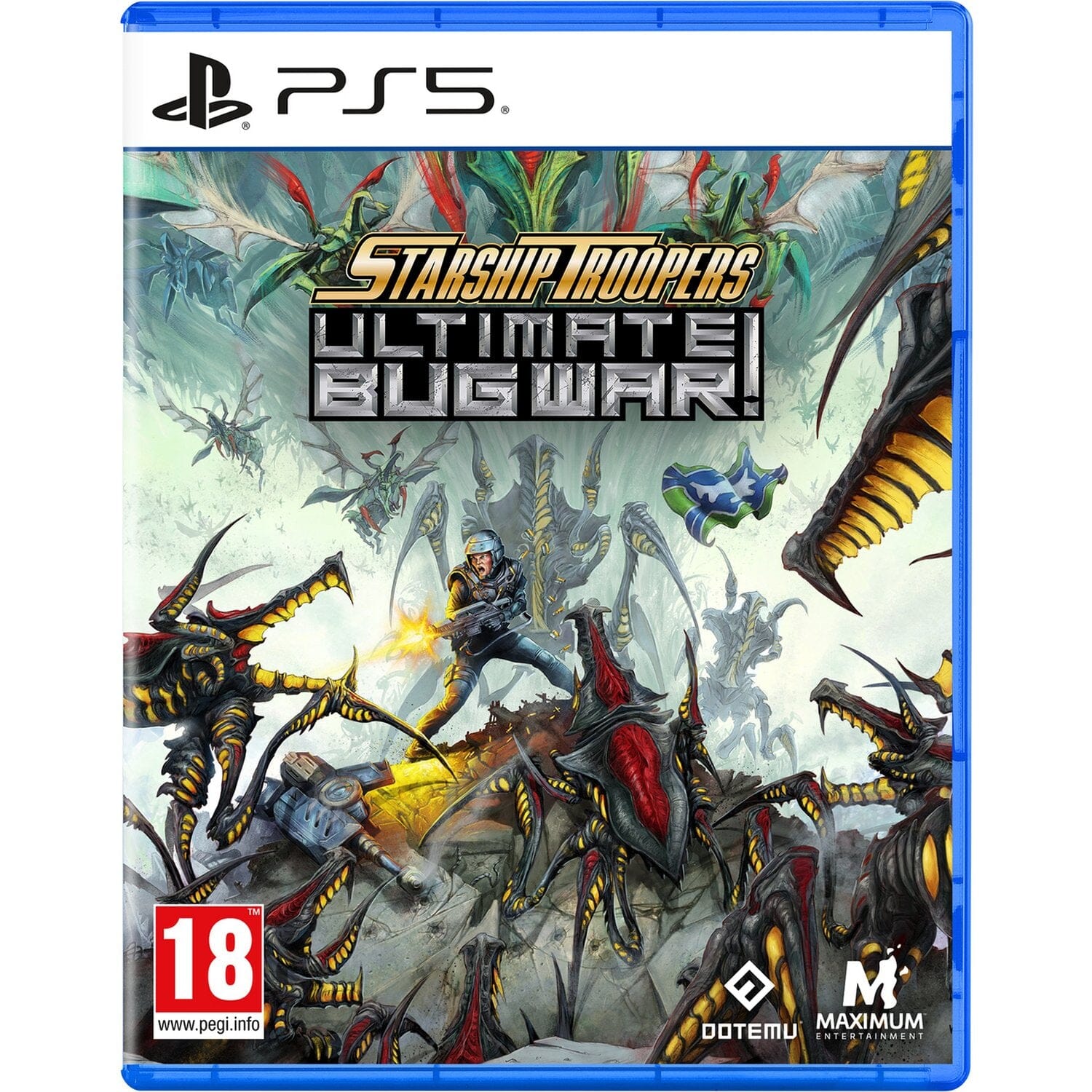 Starship Troopers: Ultimate Bug War! PS5 PEGI packshot