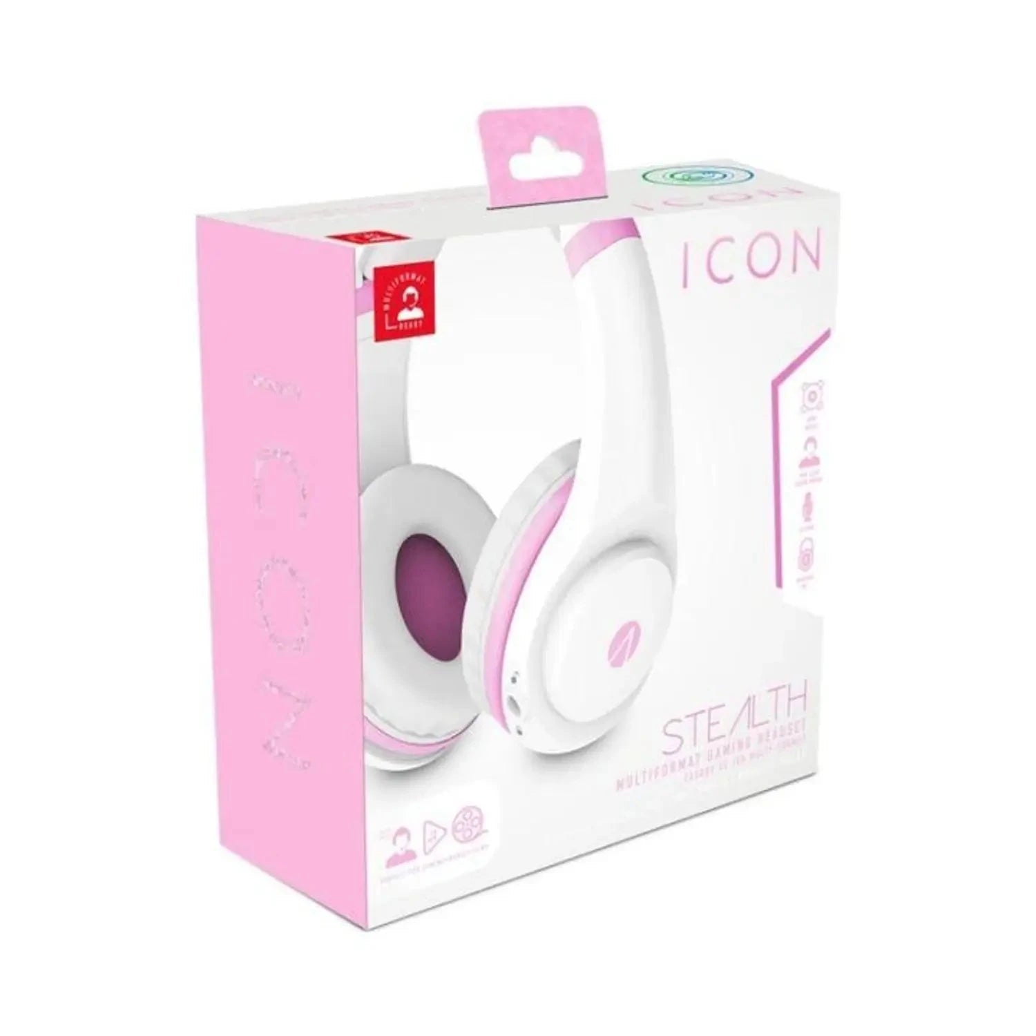 Stealth Icon Multiformat Stereo HS Wired Gaming Headset Headphones & Headsets Icon 