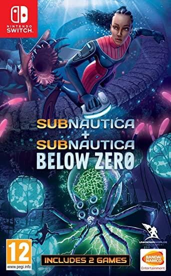 Subnautica + Subnautica: Below Zero (R2) (No Manual - Very Good) - Nintendo Switch Video Game Software Bandai Namco 
