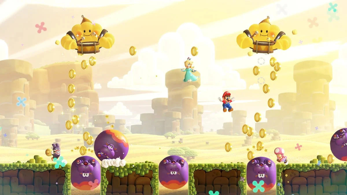 Super Mario Bros Wonder + Meetup in Bellabel Park (R2) - Nintendo Switch 2 Video Game Software Nintendo 