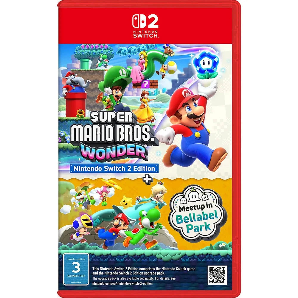 Super Mario Bros Wonder + Meetup in Bellabel Park (R2) - Nintendo Switch 2 Video Game Software Nintendo 