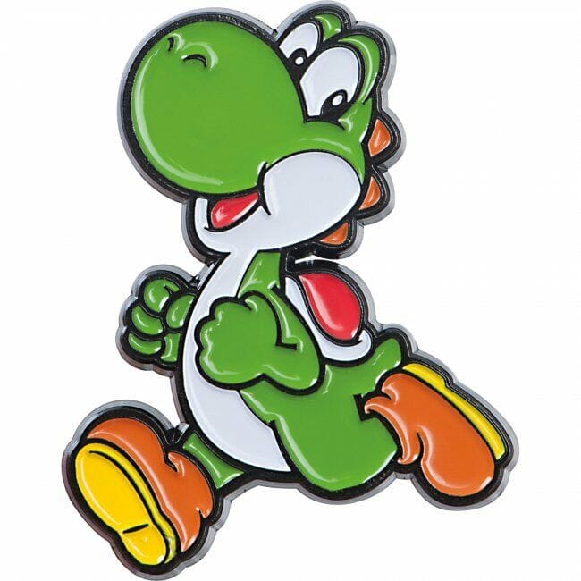 Super Mario Collector Pins Series 1 - Yoshi pin example