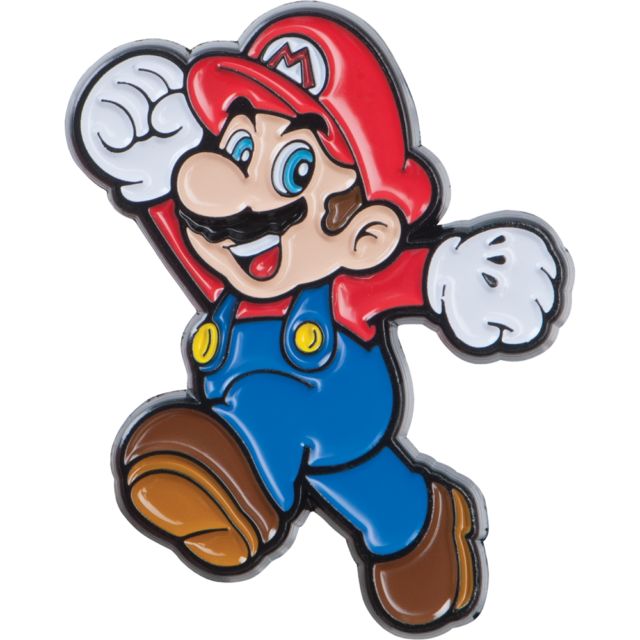 Super Mario Collector Pins Series 1 - Mario pin example