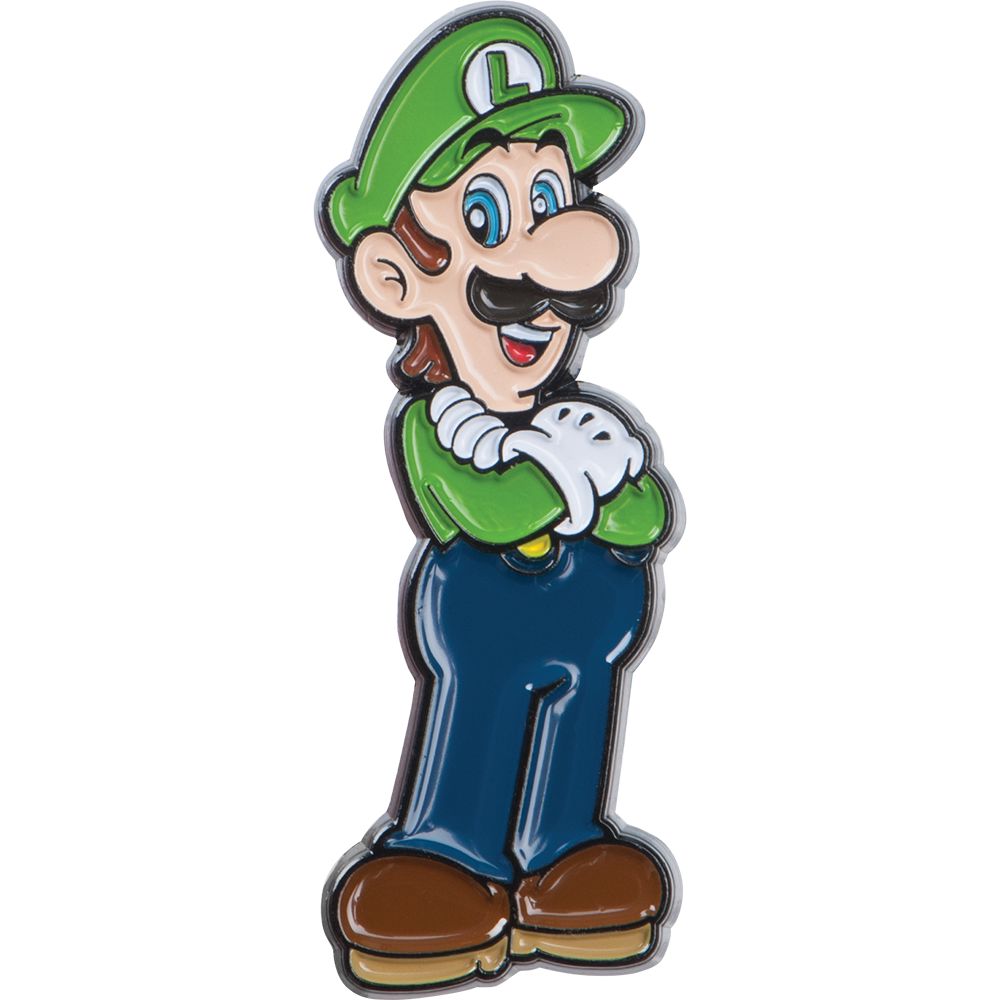 Super Mario Collector Pins Series 1 - Luigi pin example