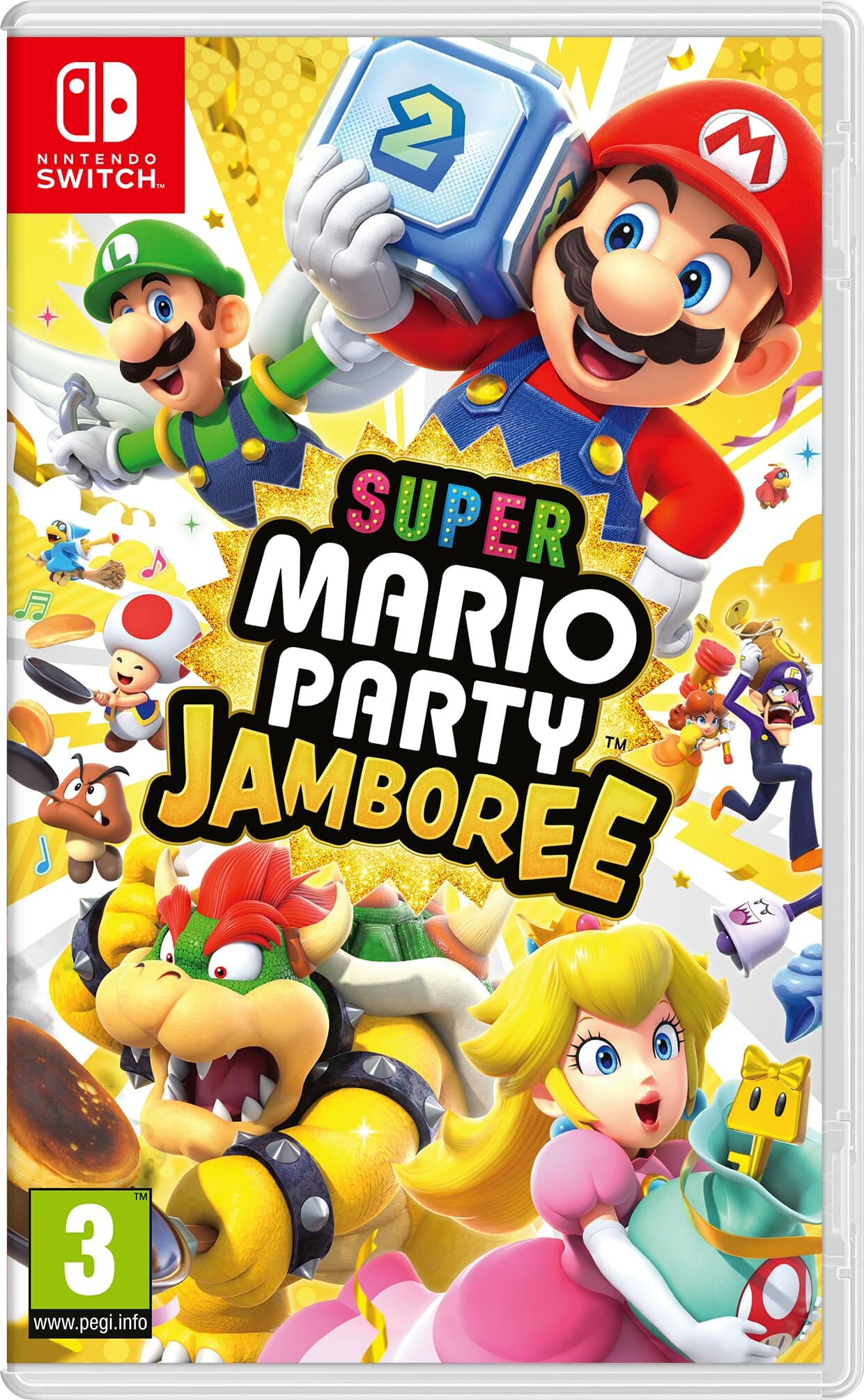 Super Mario Party Jamboree (R2) - Nintendo Switch Video Game Software Nintendo 