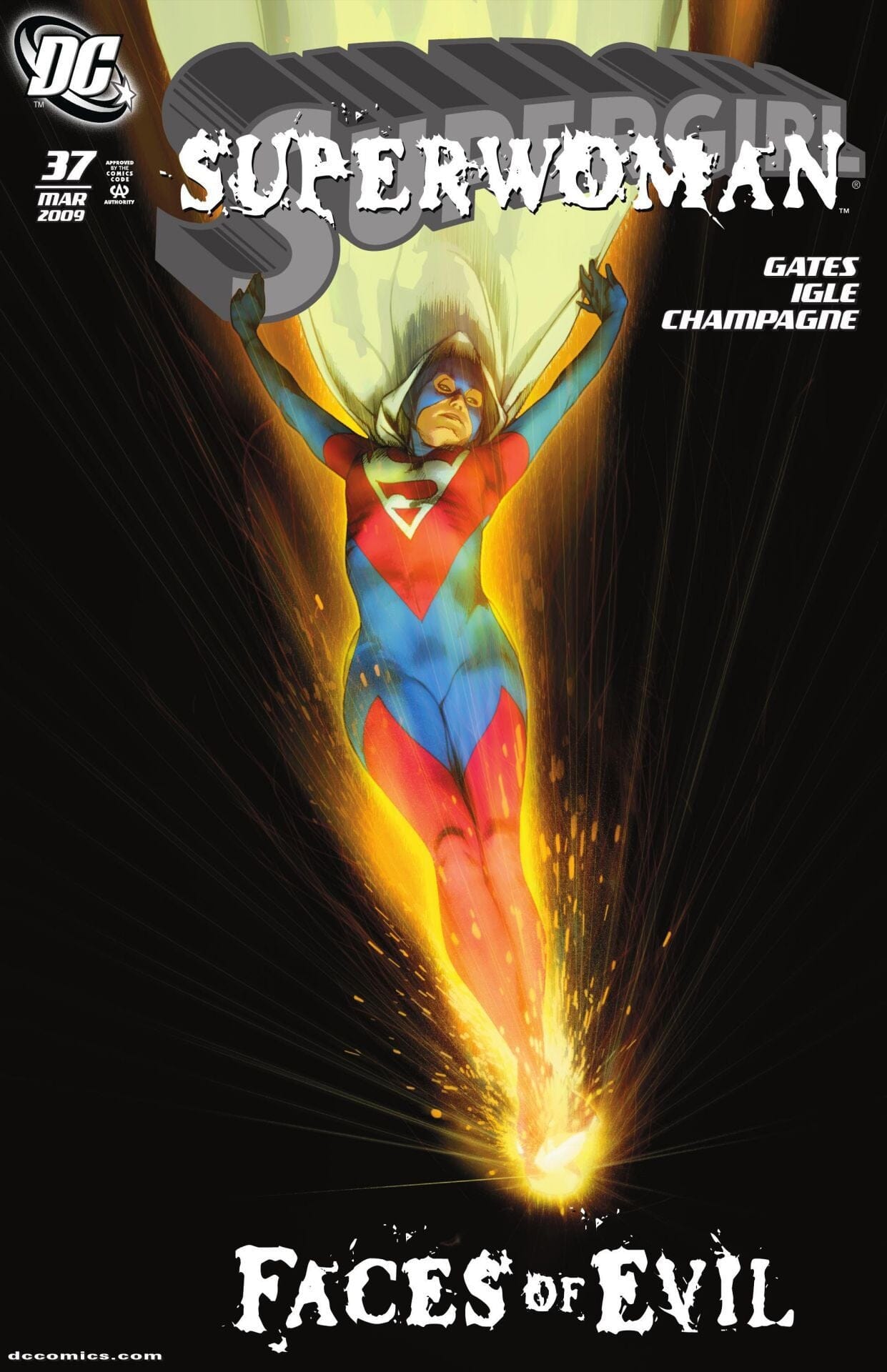 Superwoman #37 - Faces of Evil cover