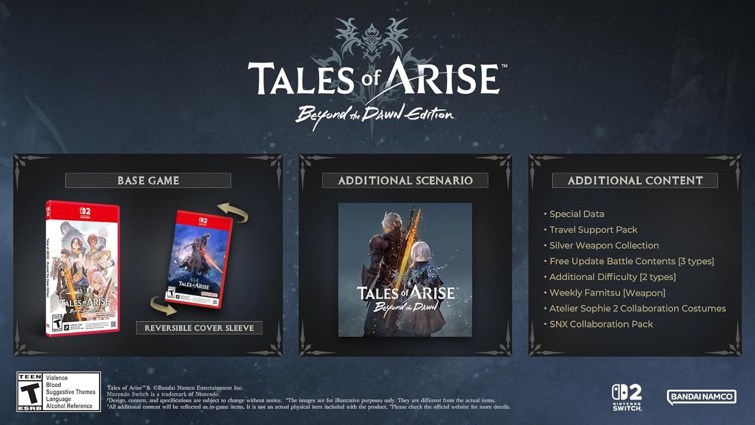 Tales of Arise (R2) - Nintendo Switch 2 Video Game Software Nintendo 