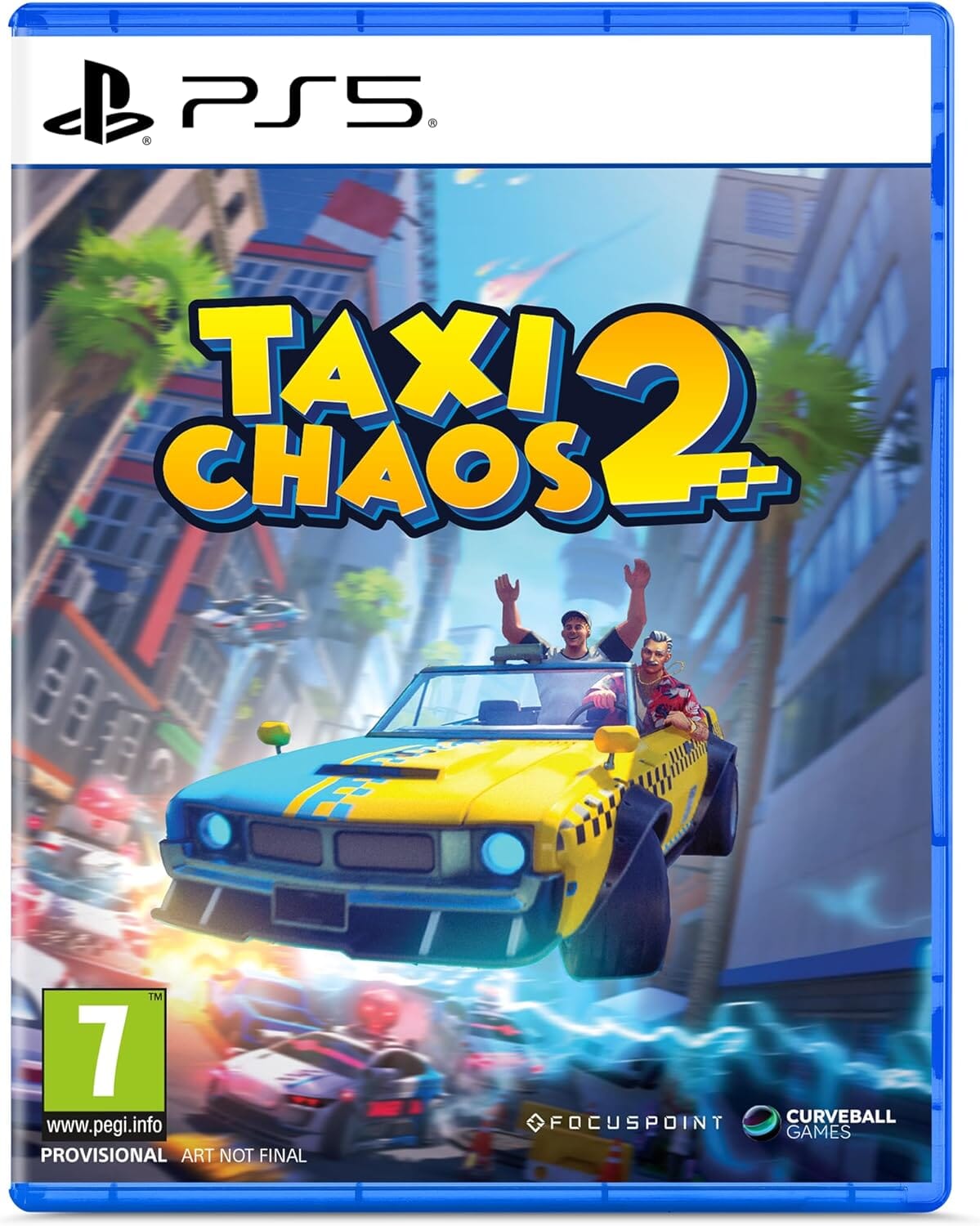 Taxi Chaos 2 (R2) - PS5 Video Game Software Current Games 