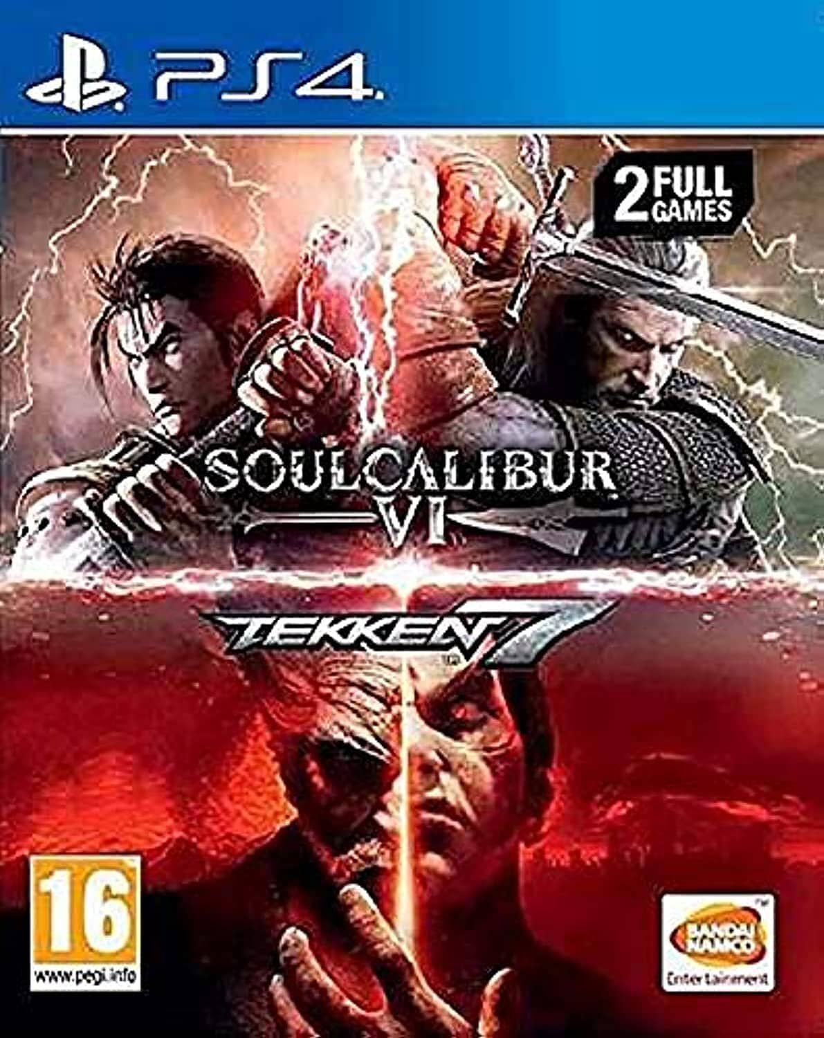 Tekken 7 + Soulcalibur VI (R2) - PS4 Video Game Software Bandai Namco 
