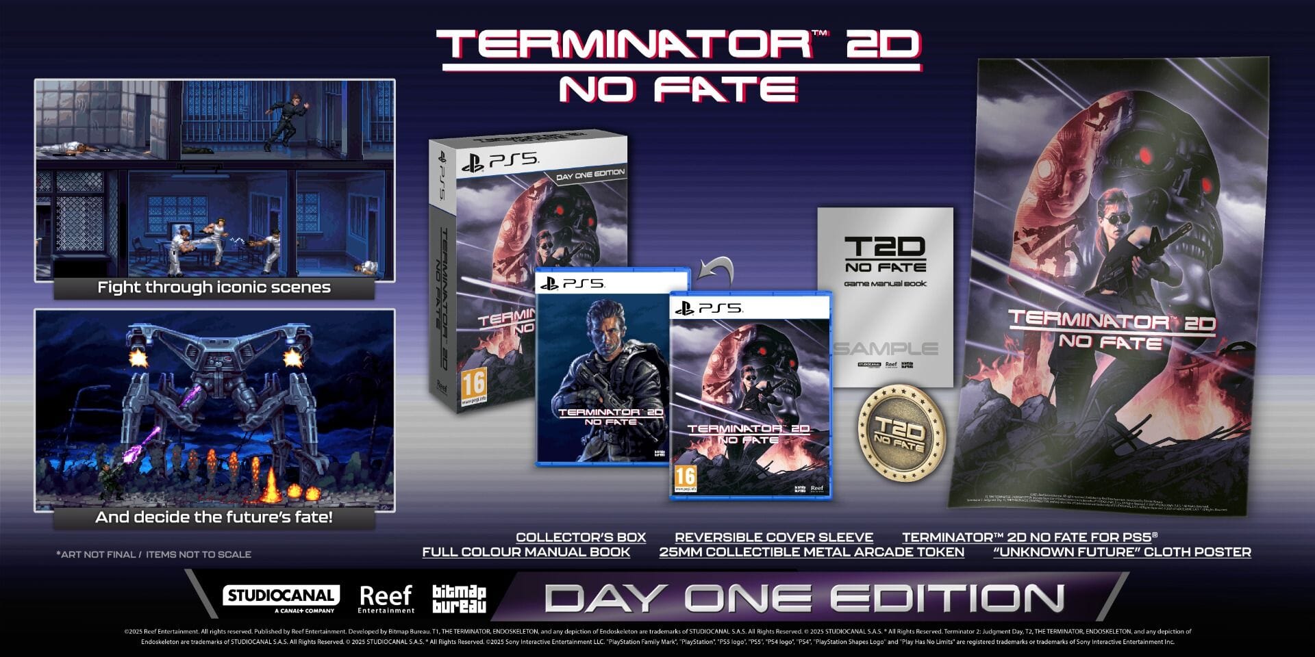 Terminator 2D: NO FATE Day One Edition (R2) - PS5 Video Game Software cdv Software Entertainment 