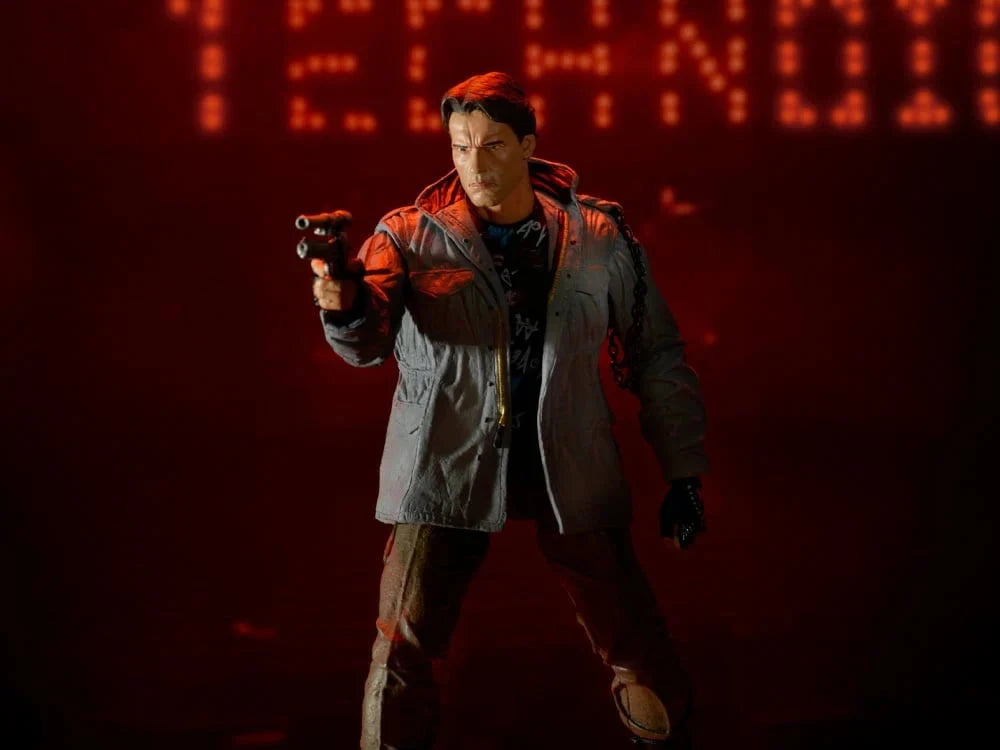 Terminator T800 Tech Noir Ult 7inch Action Figure Video Game Console Accessories NECA 