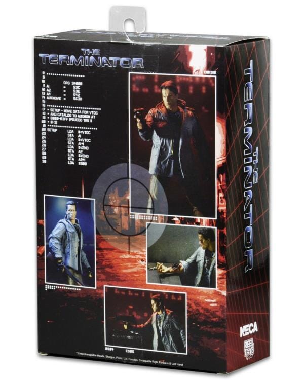 Terminator T800 Tech Noir Ult 7inch Action Figure Video Game Console Accessories NECA 