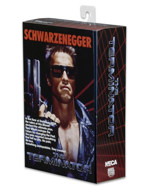 Terminator T800 Tech Noir Ult 7inch Action Figure Video Game Console Accessories NECA 