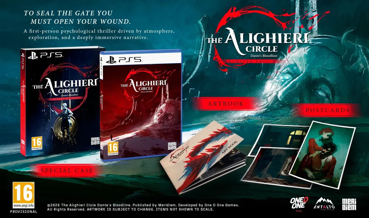 The Alighieri Circle: Dante's Bloodline Limited Edition (R2) - PS5 Video Game Software Meridiem Games 
