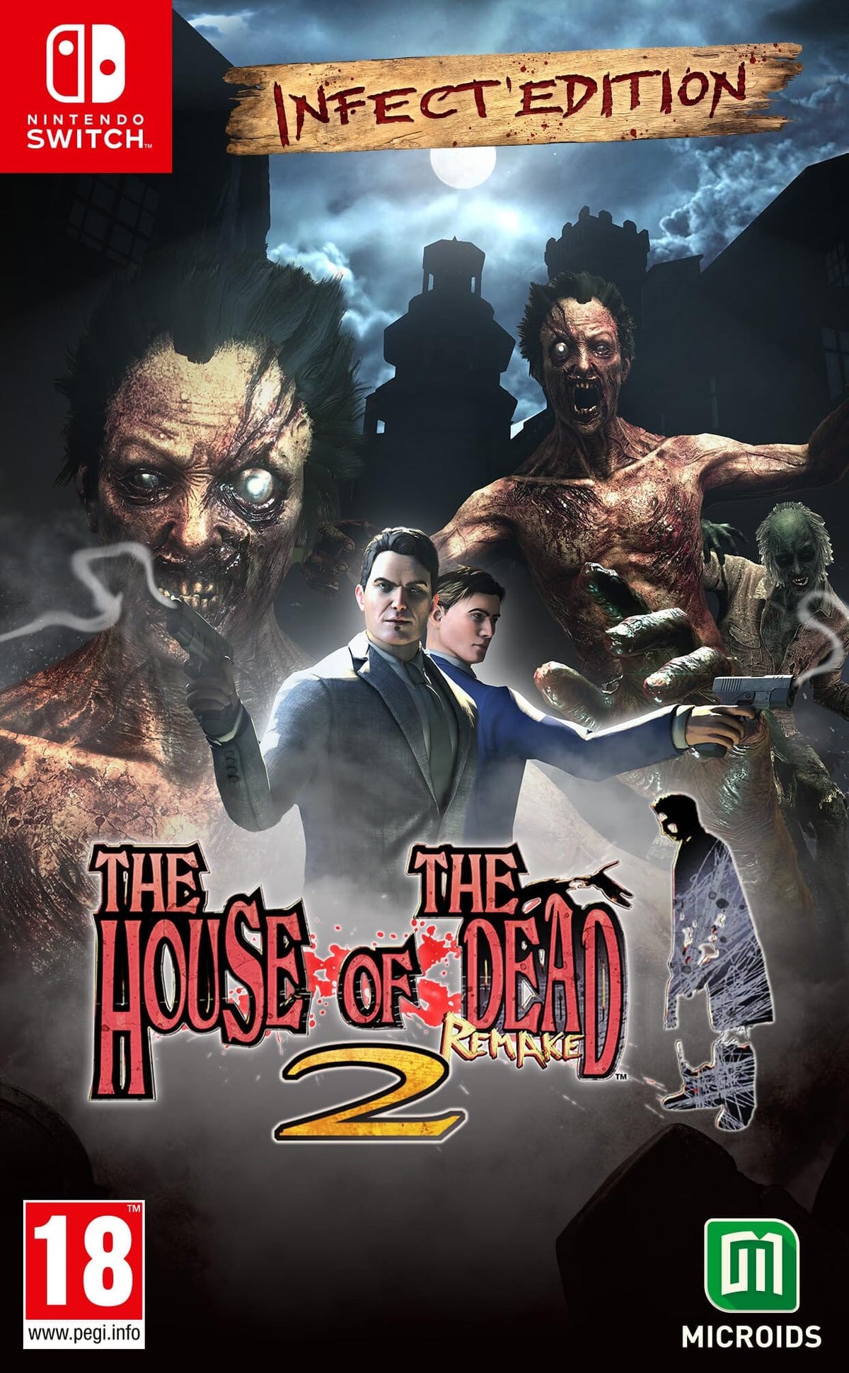 The House of the Dead 2: Remake (Infect Edition) (R2) - Nintendo Switch Video Game Software SEGA 