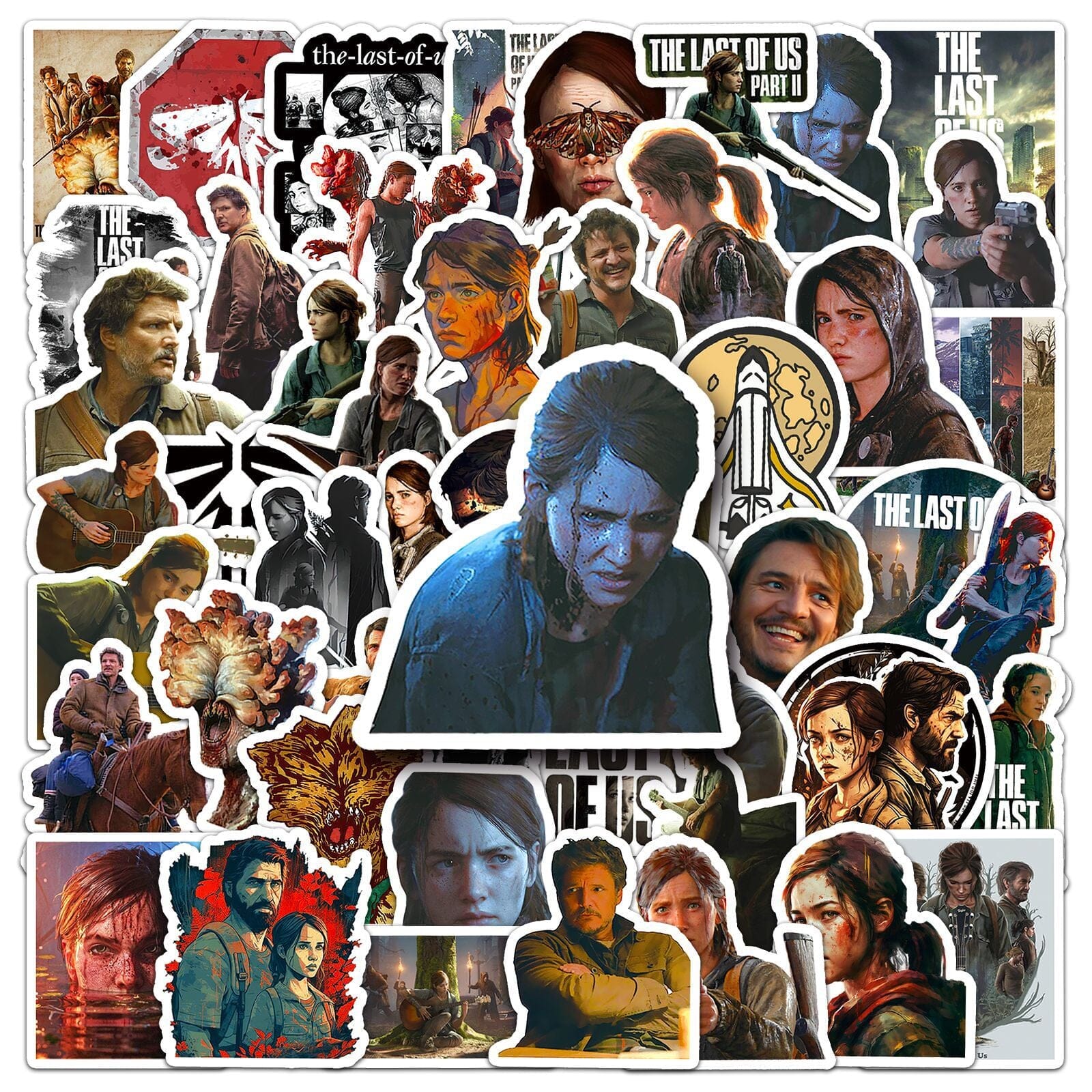 The Last of Us Stickers #2 (50pcs) Decorative Stickers Retro Games 