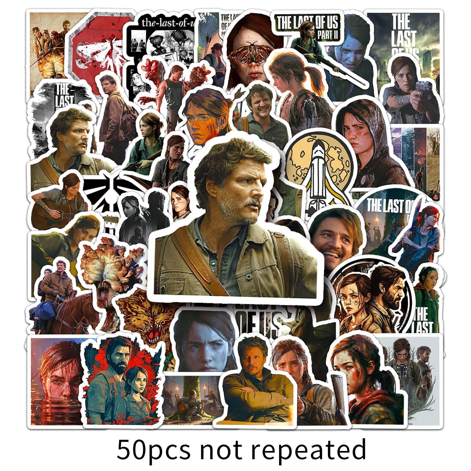 The Last of Us Stickers #2 (50pcs) Decorative Stickers Retro Games 