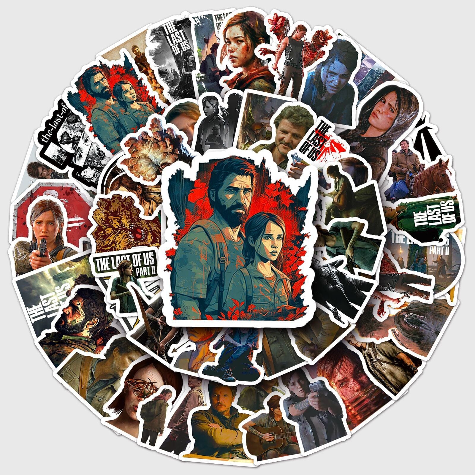The Last of Us Stickers (50pcs) Decorative Stickers Retro Games 
