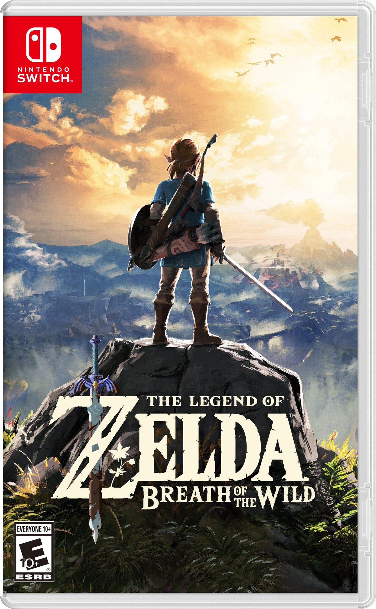 The Legend of Zelda: Breath of the Wild (R1) - Nintendo Switch - official box art