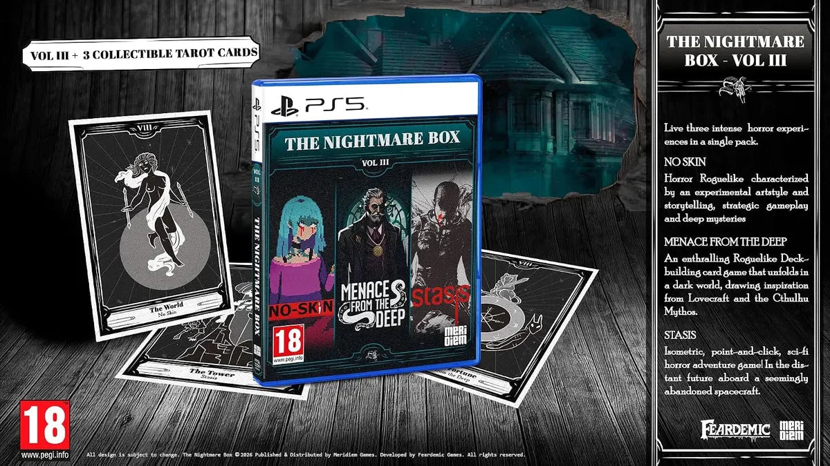The Nightmare Box: Vol III (R2) - PS5 Video Game Software Meridiem Games 