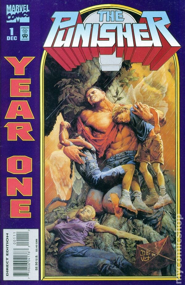 The Punisher: Year One #1 cover