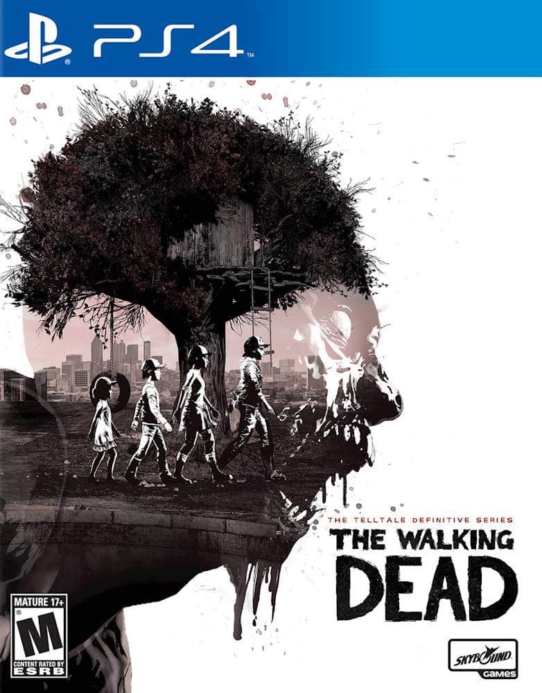The Walking Dead The Telltale Definitive Series PS4 box