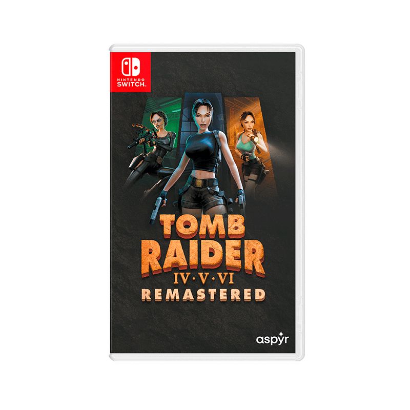 Tomb Raider IV-V-VI Remastered (R2) - Nintendo Switch Video Game Software Aspyr 