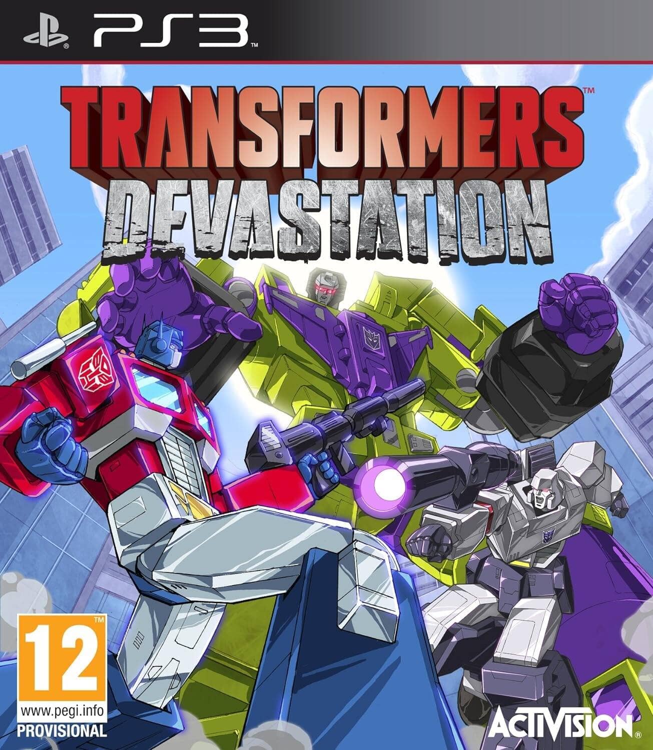 Transformers: Devastation (R2) (No Manual - Very Good) - PS3 Video Game Software Activision 