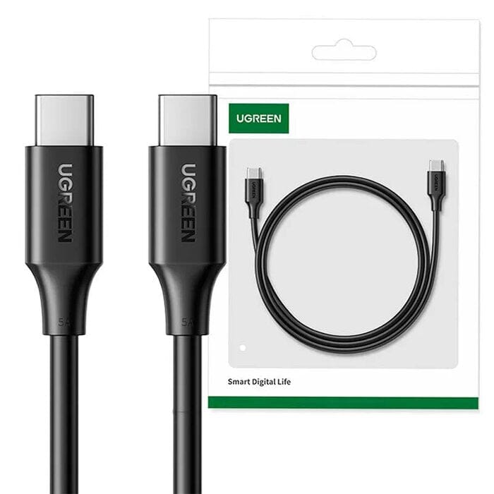 UGREEN Type C to Type C PD Fast Charging Cable Black - 1.5M Cables Ugreen 