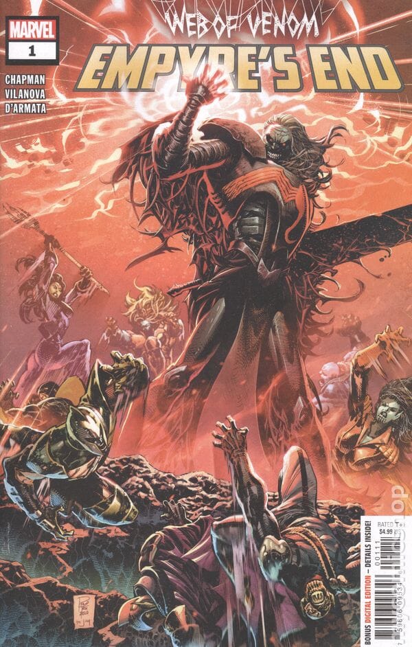 Web of Venom: Empyre's End #1 cover