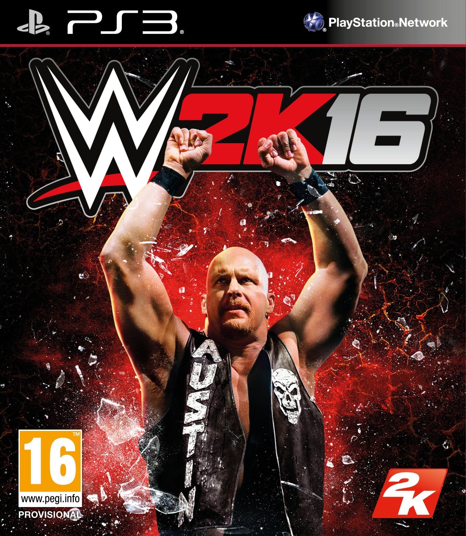 WWE 2K16 (R2) (Without Manual- Good Condition) - PS3 Video Game Software 2K 