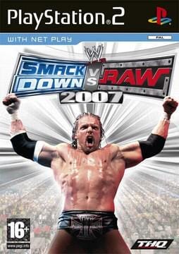 WWE Smackdown vs. Raw 2007 (R2) (Complete In Box- Very Good Condition) - PS2 Video Game Software THQ 