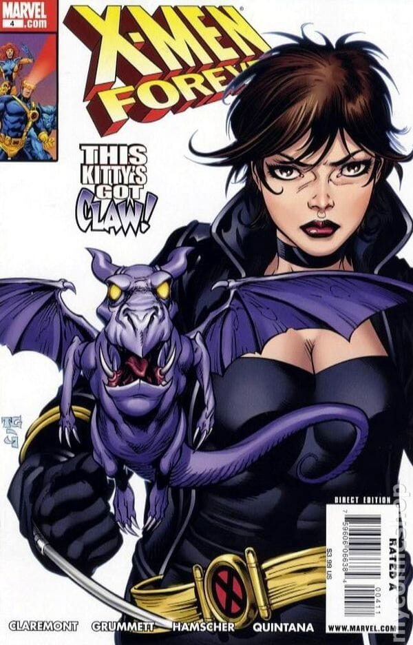 X-Men Forever #4 - This Kitty's Got Claw! cover