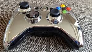 Xbox 360 Controller original Used - Chrome Game Controllers Microsoft 