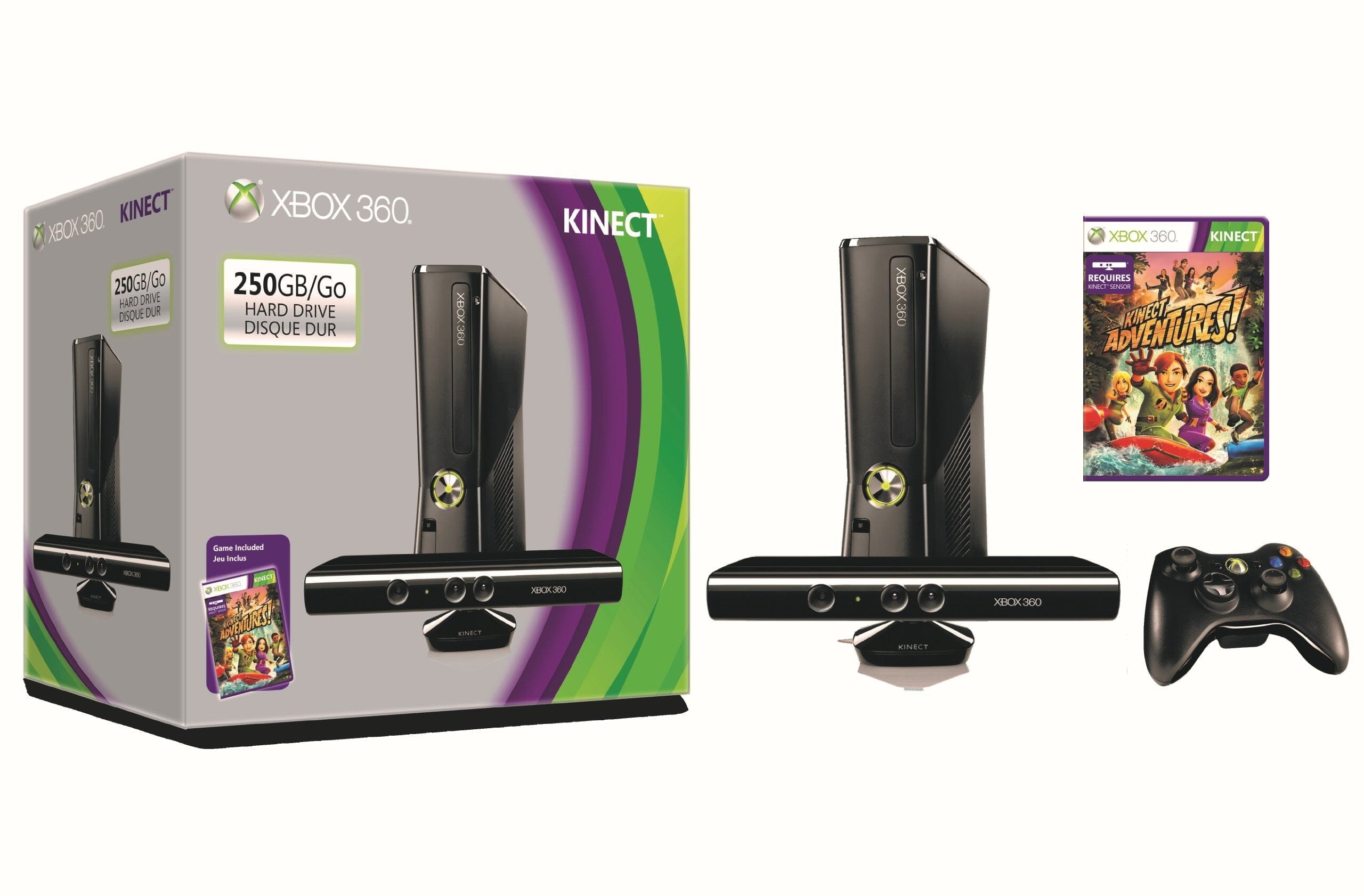 Xbox 360 S With Kinect Console - 250GB (Used Like New) Video Game Consoles Microsoft 
