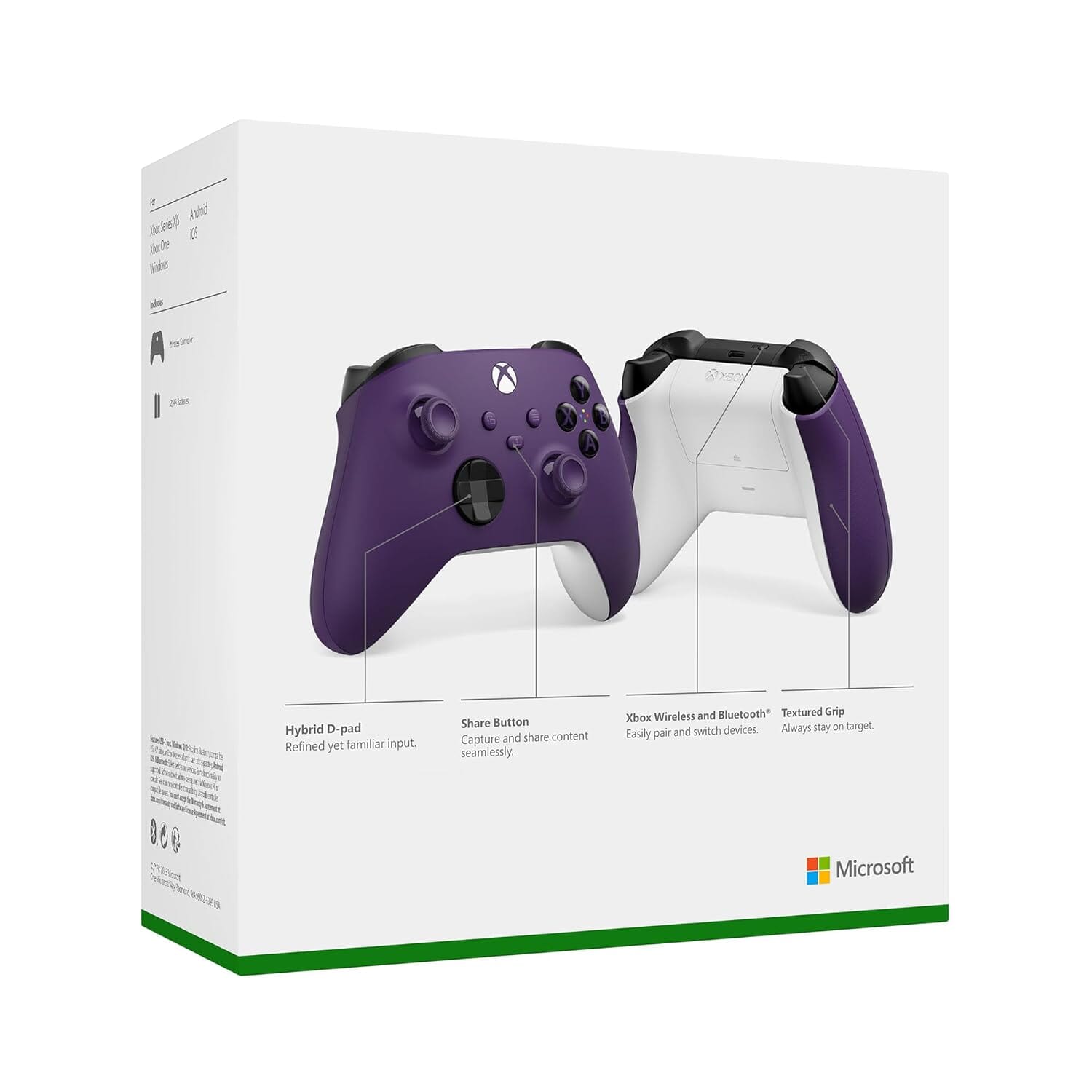 Xbox Core Wireless Controller – Astral Purple Game Controllers Microsoft 