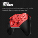 Xbox Elite Wireless Controller Series 2 Core – Red Game Controllers Microsoft 