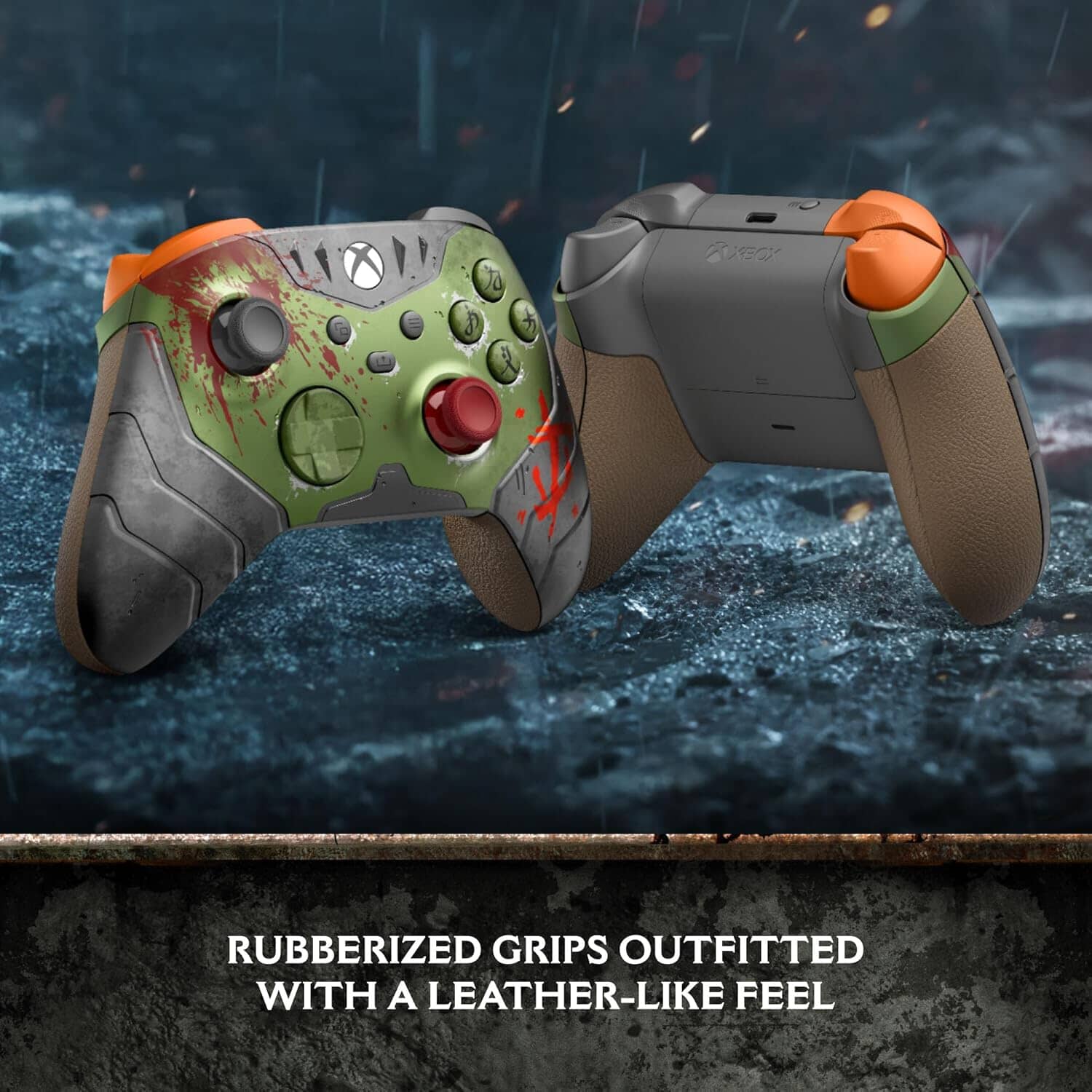 Xbox Wireless Controller – DOOM: The Dark Ages Limited Edition Game Controllers Microsoft 