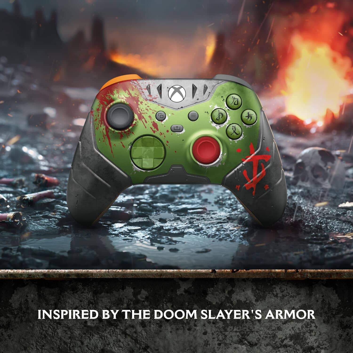Xbox Wireless Controller – DOOM: The Dark Ages Limited Edition Game Controllers Microsoft 