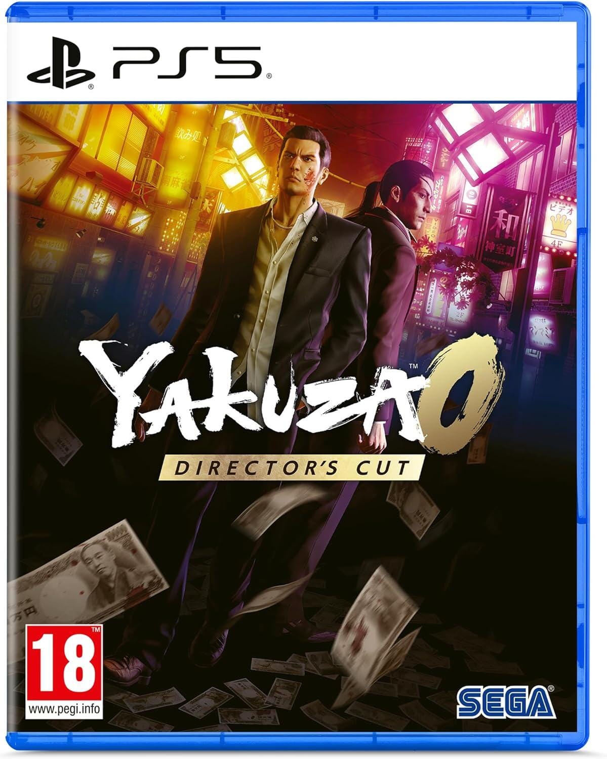 Yakuza 0: Director’s Cut (R2) - PS5 Video Game Software SEGA 