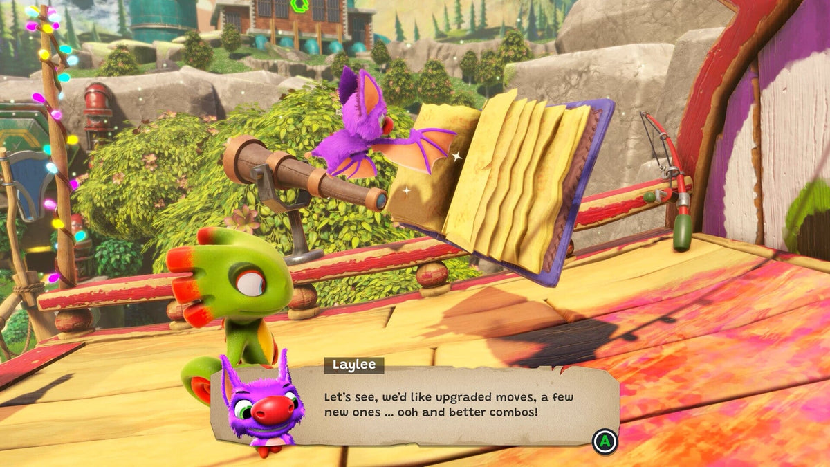 Yooka-Replaylee gameplay screenshot 2