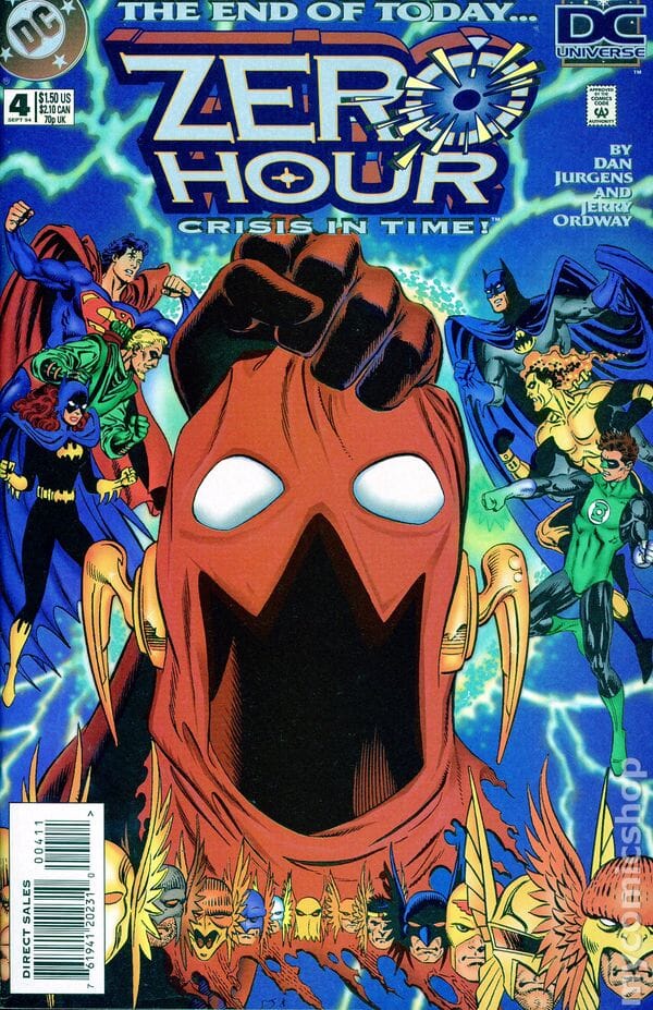Zero Hour: Crisis in Time #4 Comics DC Comics 