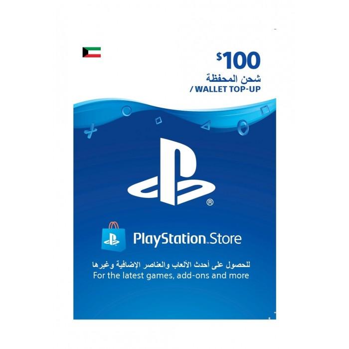 $100 PlayStation Store Gift Card [Digital Code] - KW (Delivered in Whatsapp), , Retro Games, Retro Games