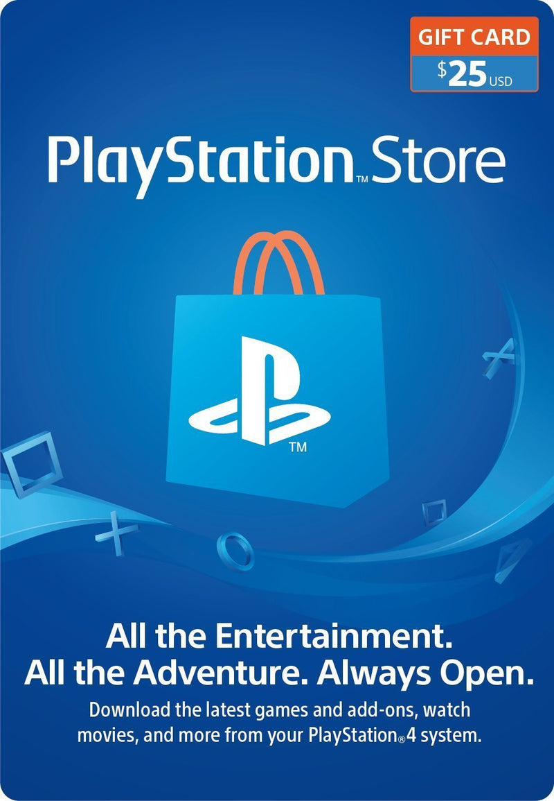 $25 PlayStation Store Gift Card [Digital Code] - USA (Delivered in Whatsapp), , Retro Games, Retro Games