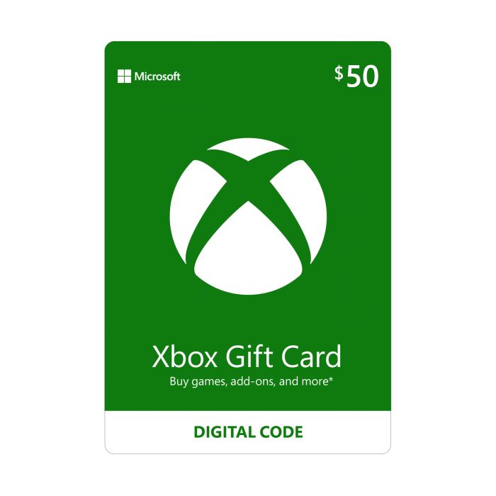 $50 Xbox Store Gift Card [Digital Code] - KW (Delivered in Whatsapp) Gift Cards Microsoft 