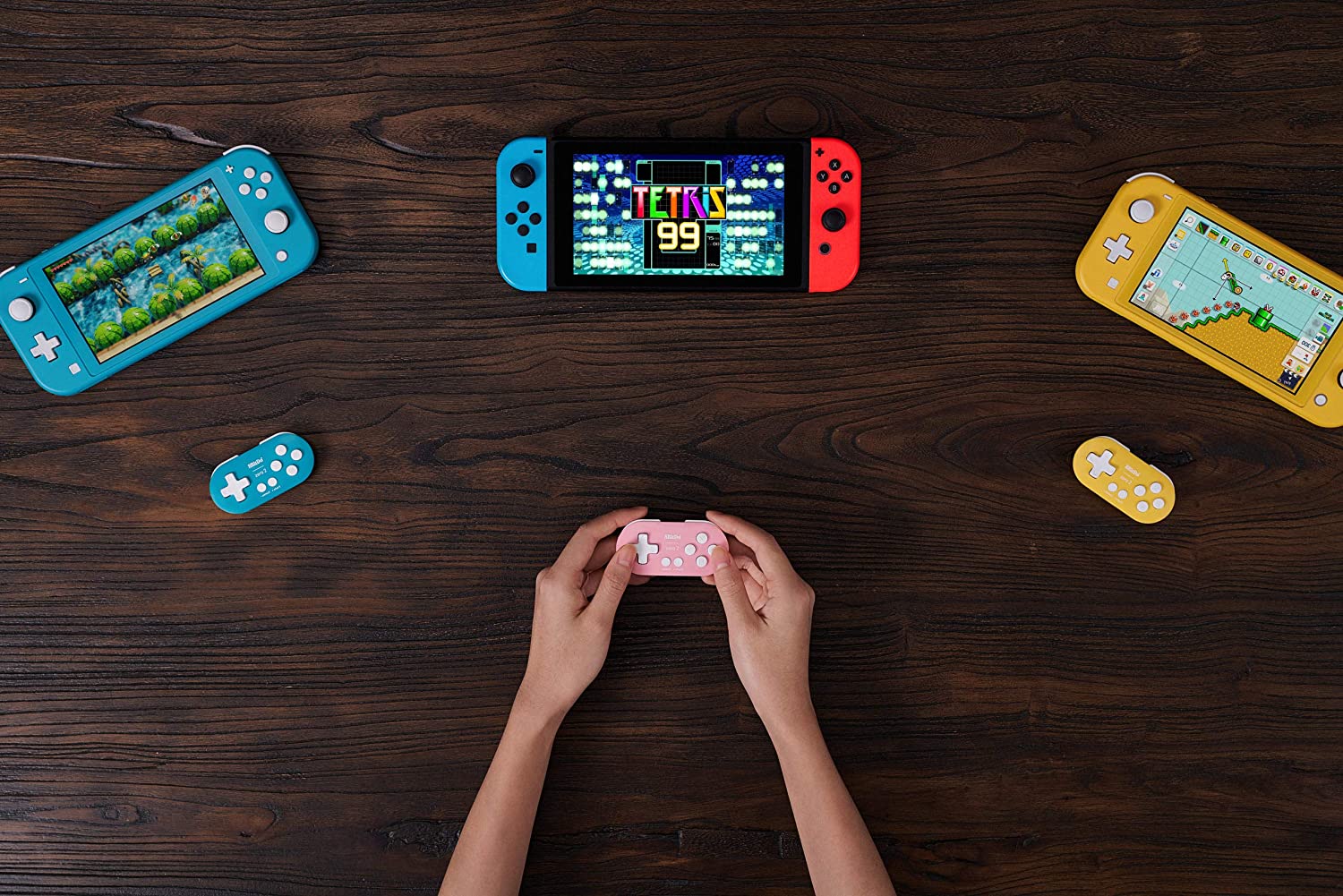 8BitDo Zero 2 Bluetooth gamepad (Pink edition) Joystick Controllers 8Bitdo 